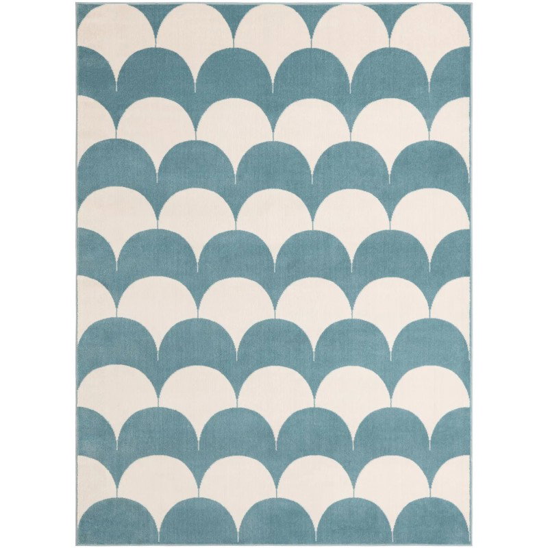 Tapete Fantasia Ondas Azules