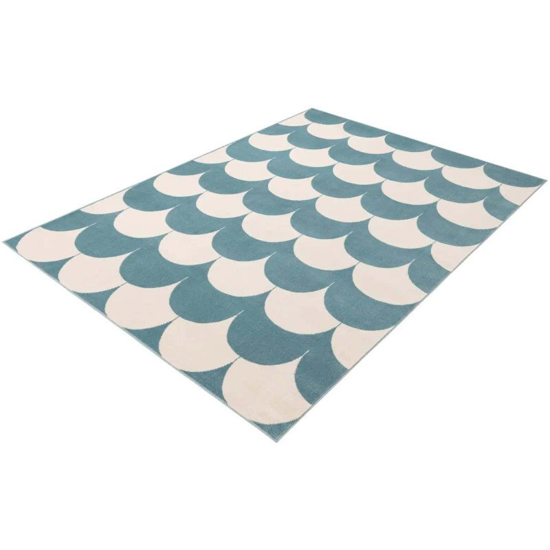 Tapete Fantasia Ondas Azules