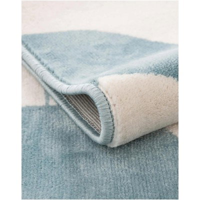 Tapete Fantasia Ondas Azules