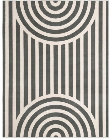 Tapete Fantasia Arcos Grises