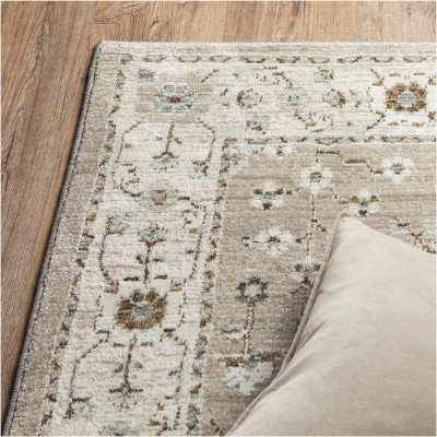 Tapete Principado Arboleda en Beige y Marfil