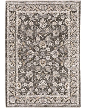 Tapete Soberano Arboleda en Gris con Marfil