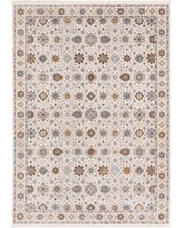 Tapete Soberano Floral en Marfil