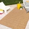 Tapete Exterior Borde Delgado Natural - 2.10 x 3.00