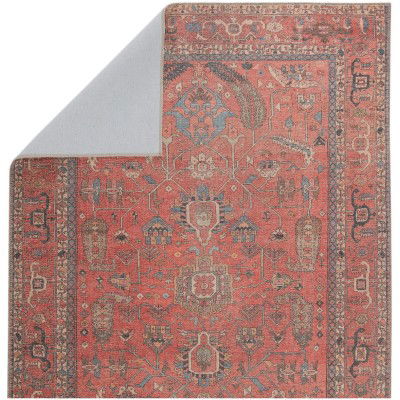 Tapete Relaciones Medallón Rojizo