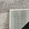 Tapete Adira Brochas Onduladas en Marfil con Gris