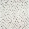 Tapete Adira Chevron en Grises