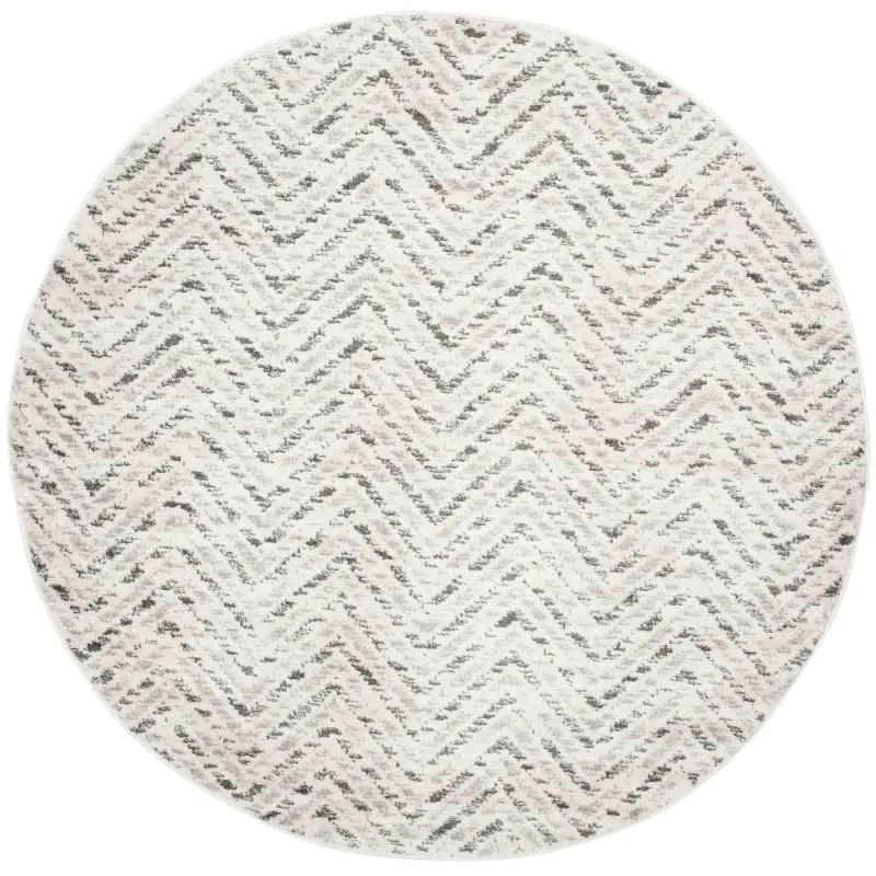 Tapete Adira Chevron en Grises