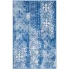 Tapete Adira Columnas de Diamantes en Azul