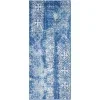 Tapete Adira Columnas de Diamantes en Azul
