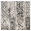 Tapete Adira Columnas de Diamantes en Plata