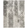 Tapete Adira Columnas de Diamantes en Plata