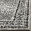 Tapete Adira de Diamantes en Marfil con Gris
