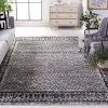 Tapete Adira de Diamantes en Marfil con Gris