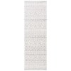 Tapete Adira de Diamantes en Marfil con Gris