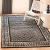 Tapete Adira de Diamantes en Negro con Gris