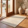 Tapete Adira de Rayas en Beige con Marfil