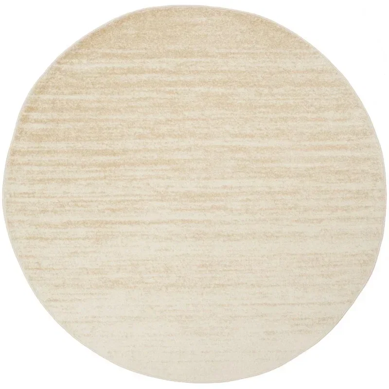 Tapete Adira de Rayas en Beige con Marfil