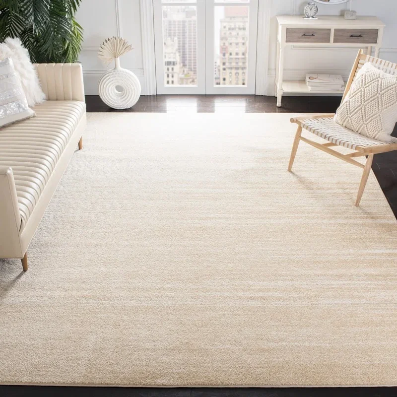 Tapete Adira de Rayas en Beige con Marfil