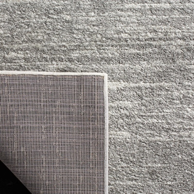 Tapete Adira de Rayas en Marfil con Gris
