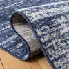 Tapete Adira Desvanecido en Azul y Gris