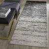 Tapete Adira Desvanecido en Plata y Negro