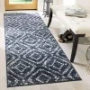 Tapete Adira Diamantes Tribales en Azul