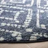Tapete Adira Diamantes Tribales en Azul