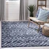 Tapete Adira Diamantes Tribales en Azul