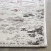 Tapete Adira Floreado en Marfil y Purpura