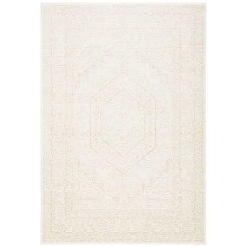 Tapete Adira Geométrico en Marfil con Beige