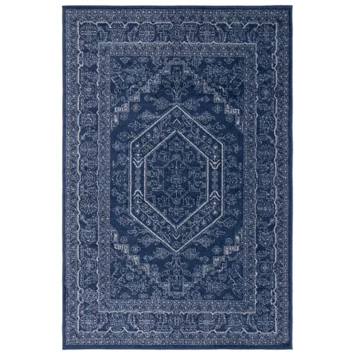 Tapete Adira Medallón en Azul