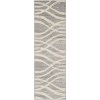 Tapete Adira Moderno en Gris con Marfil