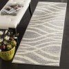 Tapete Adira Moderno en Gris con Marfil