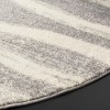 Tapete Adira Moderno en Gris con Marfil