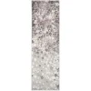 Tapete Adira Moderno en Gris con Morado