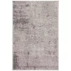 Tapete Adira Moderno en Gris con Morado