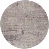 Tapete Adira Moderno en Gris con Morado