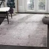 Tapete Adira Moderno en Gris con Morado