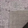 Tapete Adira Moderno en Gris con Morado
