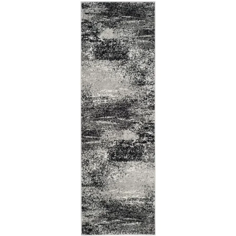 Tapete Adira Moderno en Gris con Multicolor