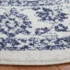 Tapete Adira Vintage en Marfil con Azul Marino