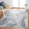 Tapete Adira Vintage en Marfil con Azul Marino