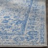 Tapete Adira Vintage Pátina en Gris con Azul
