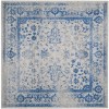 Tapete Adira Vintage Pátina en Gris con Azul