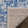 Tapete Adira Vintage Pátina en Gris con Azul
