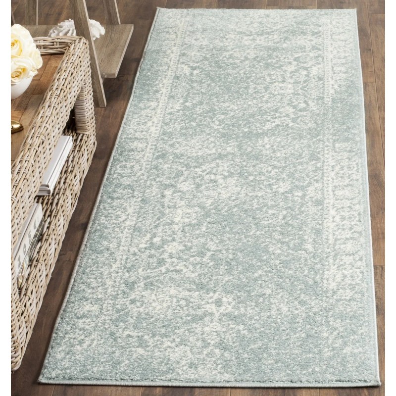 Tapete Adira Vintage Pátina en Gris con Marfil