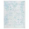 Tapete Adira Vintage Pátina en Marfil con Azul Claro