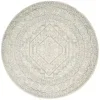 Tapete Adira Vintage Pátina en Marfil con Gris