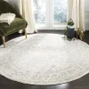 Tapete Adira Vintage Pátina en Marfil con Gris